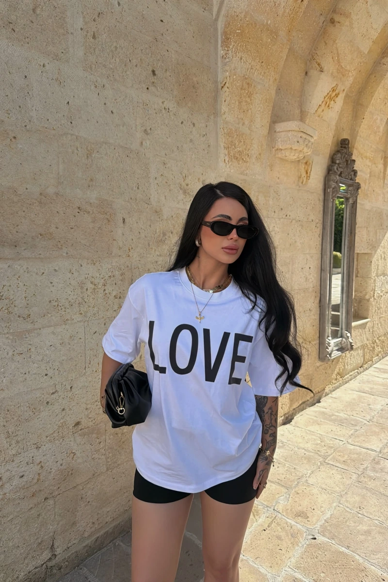 Love Oversize Tişört
