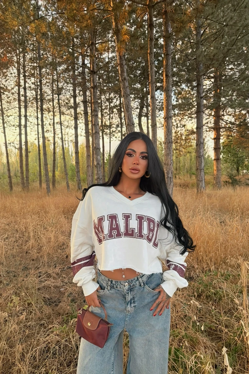Malibu V Kısa Sweat