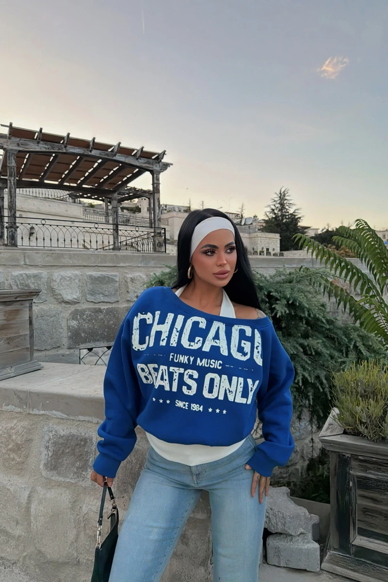 Mavi Chicago İki Parça Sweat