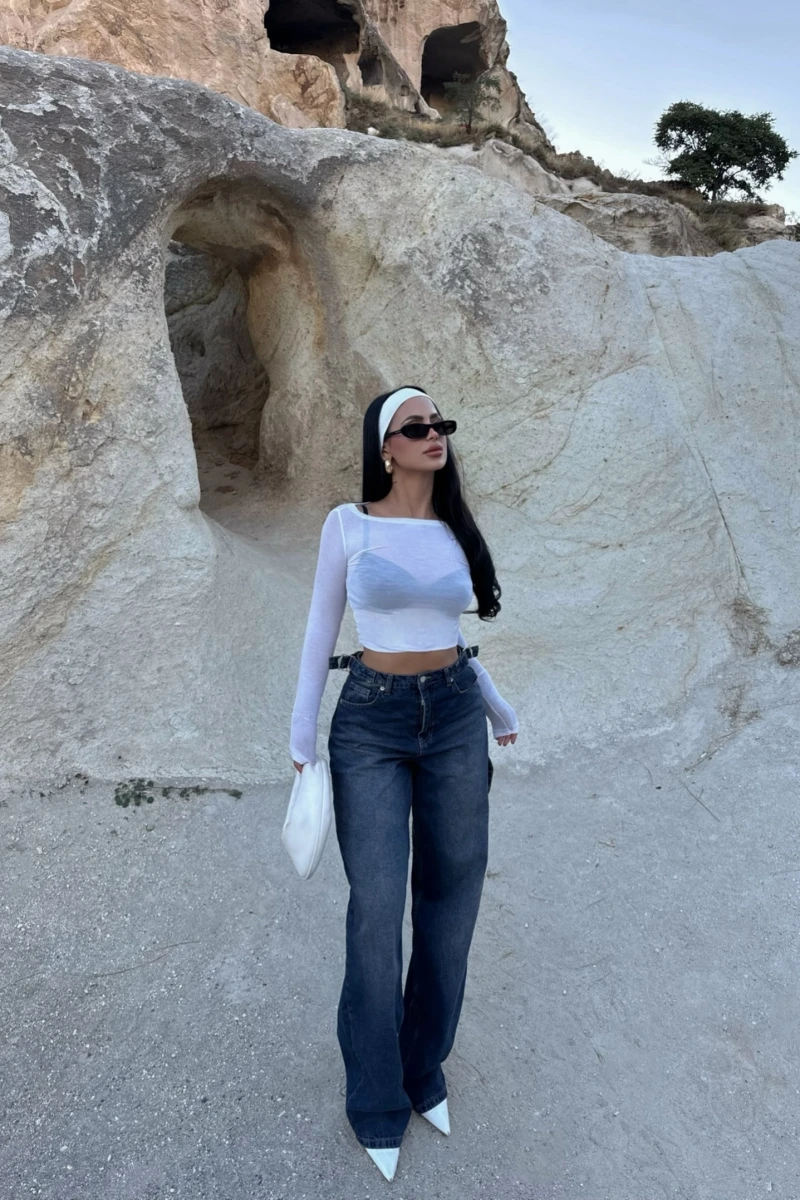 Vega Baggy Denim Pantolon