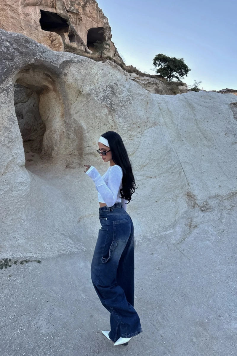 Vega Baggy Denim Pantolon