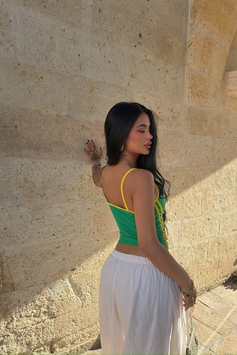 Yeşil Askılı Brasil Crop
