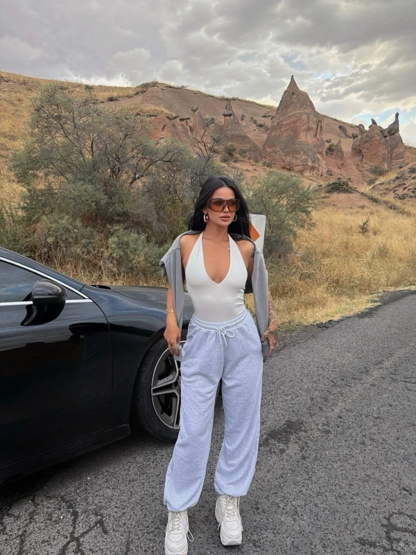 Gri Flow Jogger Eşofman Altı