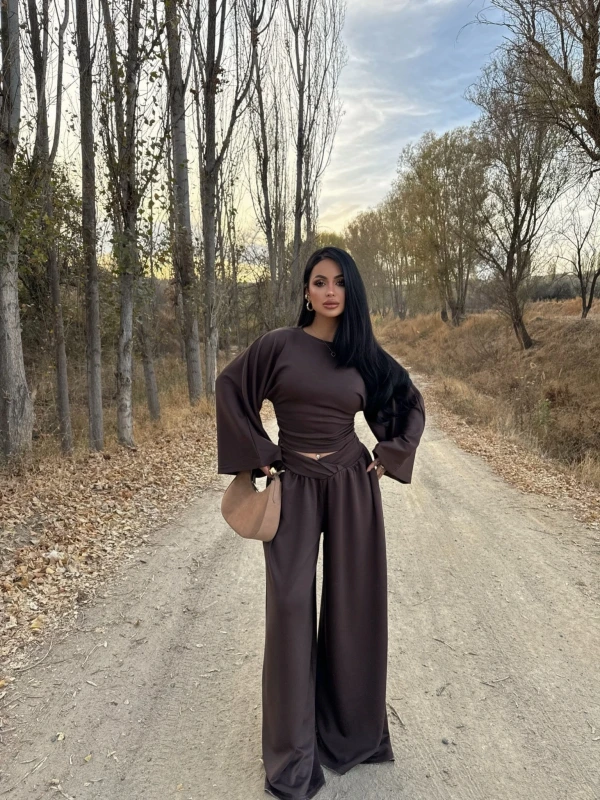 Kahve Modal Kemer Takım