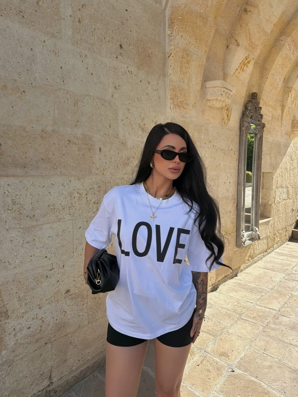 Love Oversize Tişört