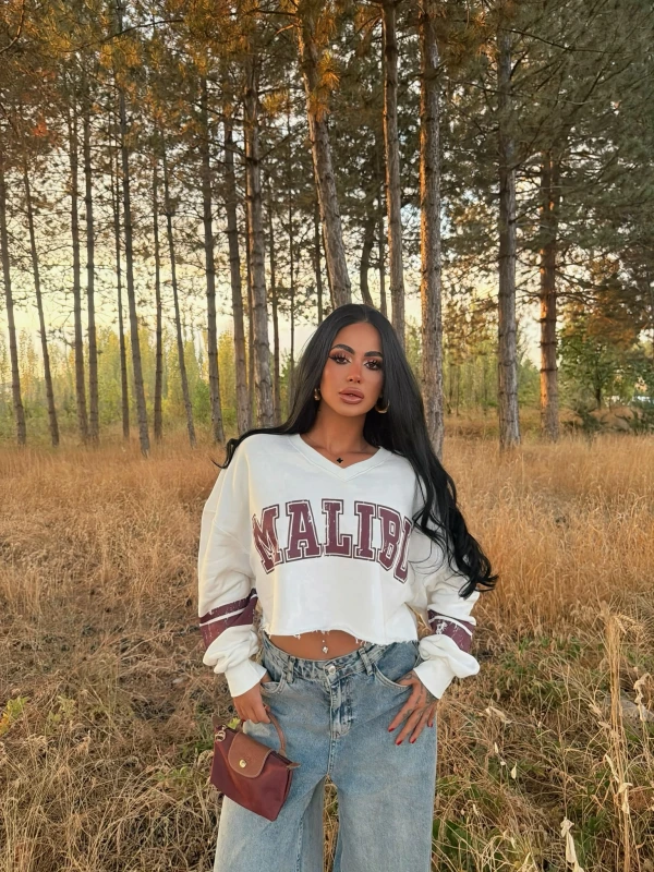 Malibu V Kısa Sweat