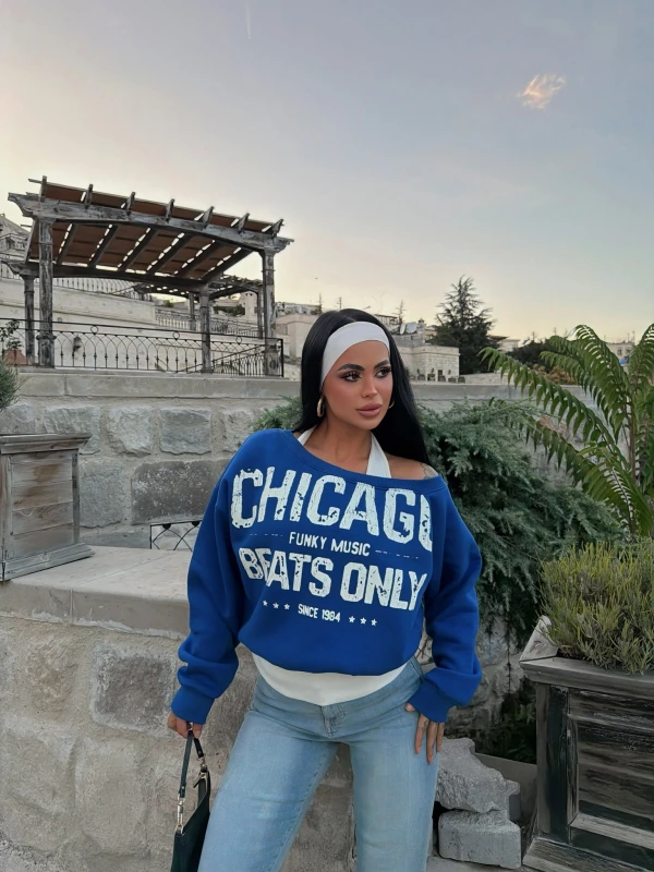 Mavi Chicago İki Parça Sweat