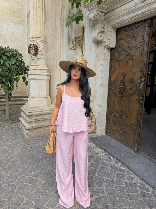 Pembe Askılı Aerobin İkili Takım