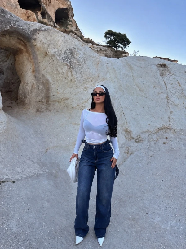 Vega Baggy Denim Pantolon