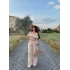 Bej Bel Lastikli Aerobin Takım