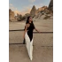 Beyaz Balık Maxi Elbise