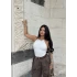 Beyaz Boyundan Geçmeli Zıbın