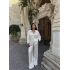 Beyaz Gömlek Pantolon İkili Takım