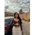 Kahve Çift Aksesuarlı Crop