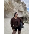 Kahve Kaşe Bomber Mont