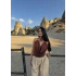 Kahve Nova Aksesuarlı Bluz