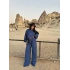 Lacivert Yarasa Kol Modal İkili Takım