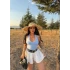 Mavi Boyundan Geçmeli Mikron Crop