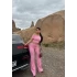 Pembe Katlamalı Madonna Kaşkorse İkili Takım