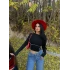 Siyah Biyeli Basic Crop