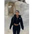 Siyah Kol Biyeli Logo Sweat