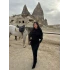 Siyah Şal Yaka Maxi Elbise