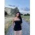 Siyah Straplez Basic Elbise