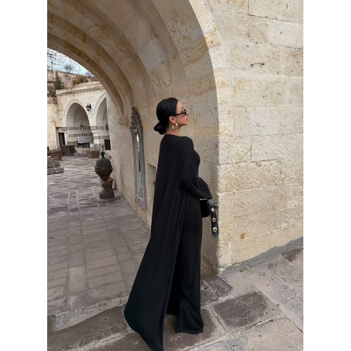 Siyah Üçlü Sandy Basic Takım