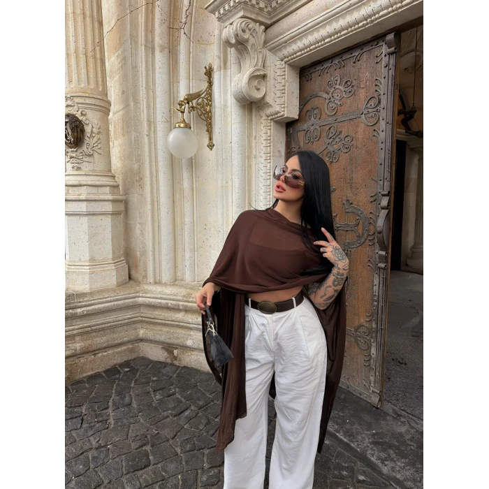 Kahve Vorteks Triko Panço