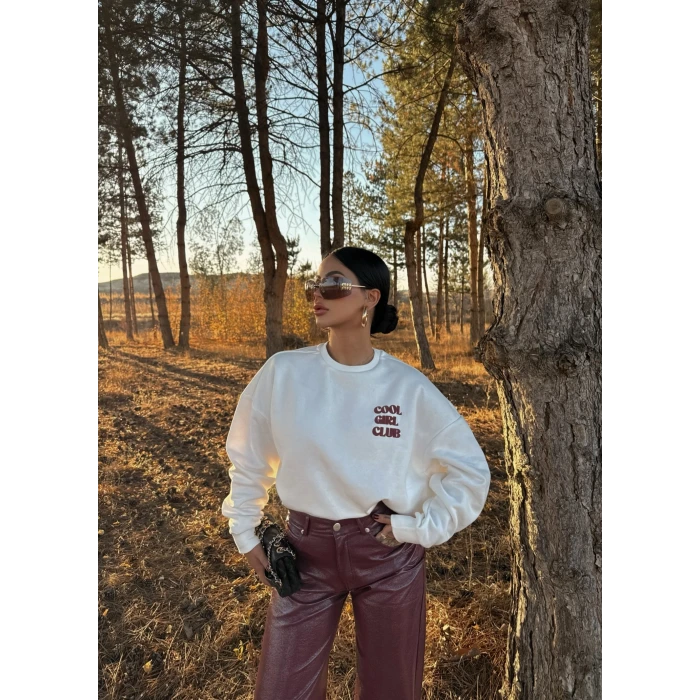 Cool Sırt Baskı Sweat