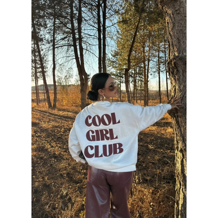 Cool Sırt Baskı Sweat