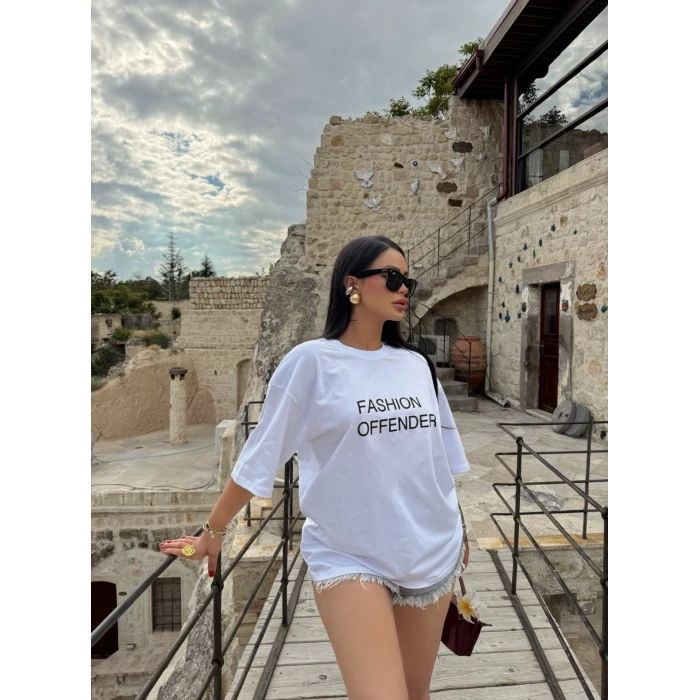 Fashion Bf Kalıp Tişört