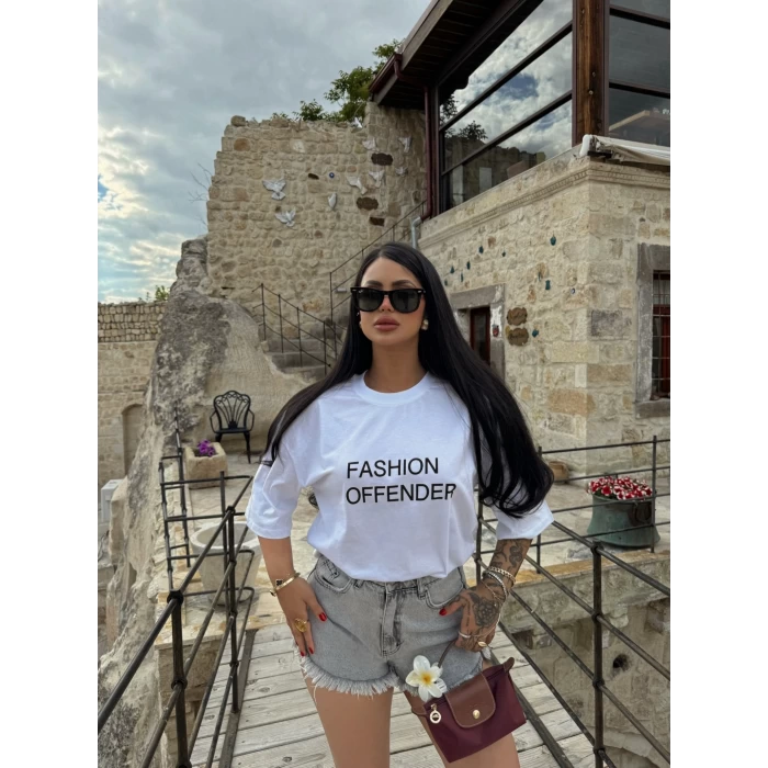 Fashion Bf Kalıp Tişört