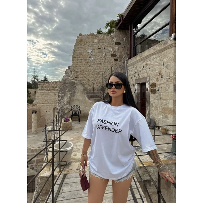 Fashion Bf Kalıp Tişört