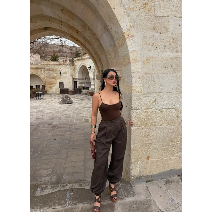 Haki Jogger Balon Pantolon