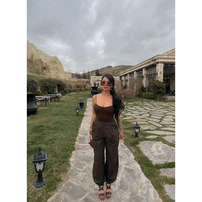 Haki Jogger Balon Pantolon