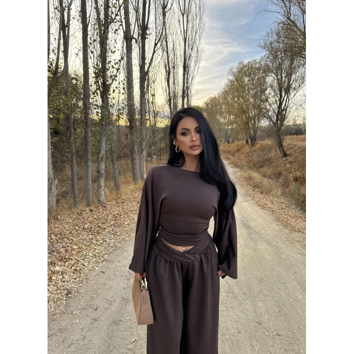 Kahve Modal Kemer Takım