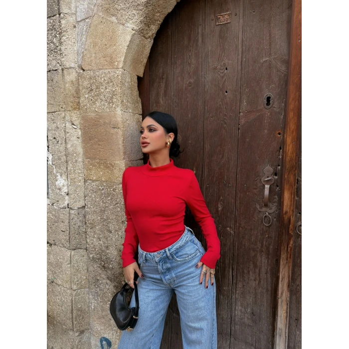 Kırmızı Balıkçı Kaşkorse Triko