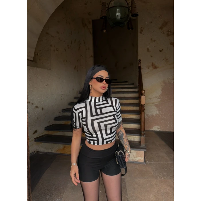 Labirent Dik Yaka Basic Crop