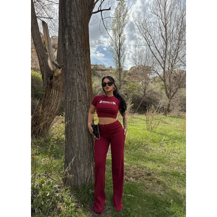 Bordo NY Kaşkorse İkili Takım