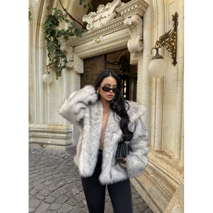 Şal Yaka Lolita Kürk