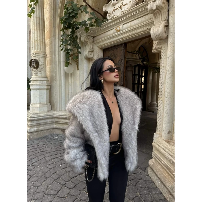 Şal Yaka Lolita Kürk
