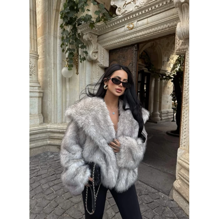 Şal Yaka Lolita Kürk