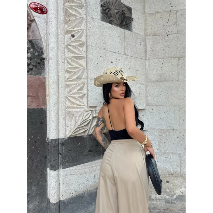 Siyah Boyundan Geçmeli Zıbın