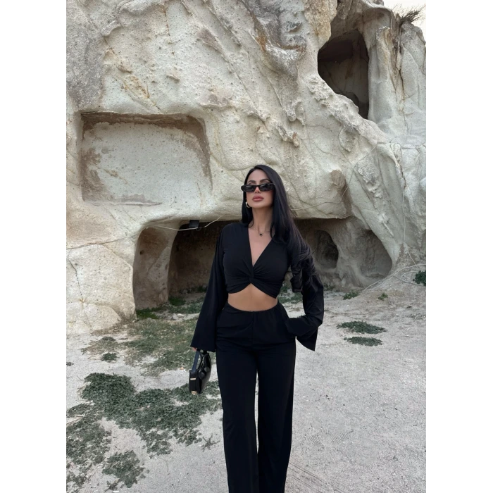 Siyah Önü Burgulu İkili Takım