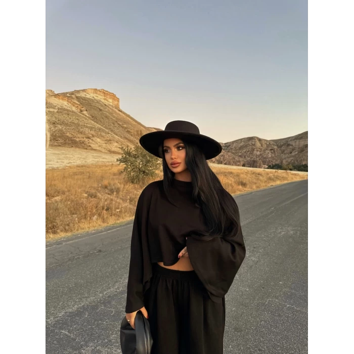 Siyah Yarasa Kol Modal İkili Takım
