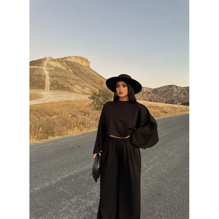 Siyah Yarasa Kol Modal İkili Takım