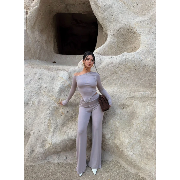 Taş Kayık Yaka Buzzy Takım