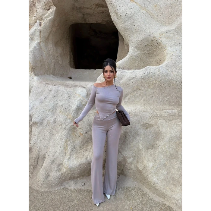 Taş Kayık Yaka Buzzy Takım