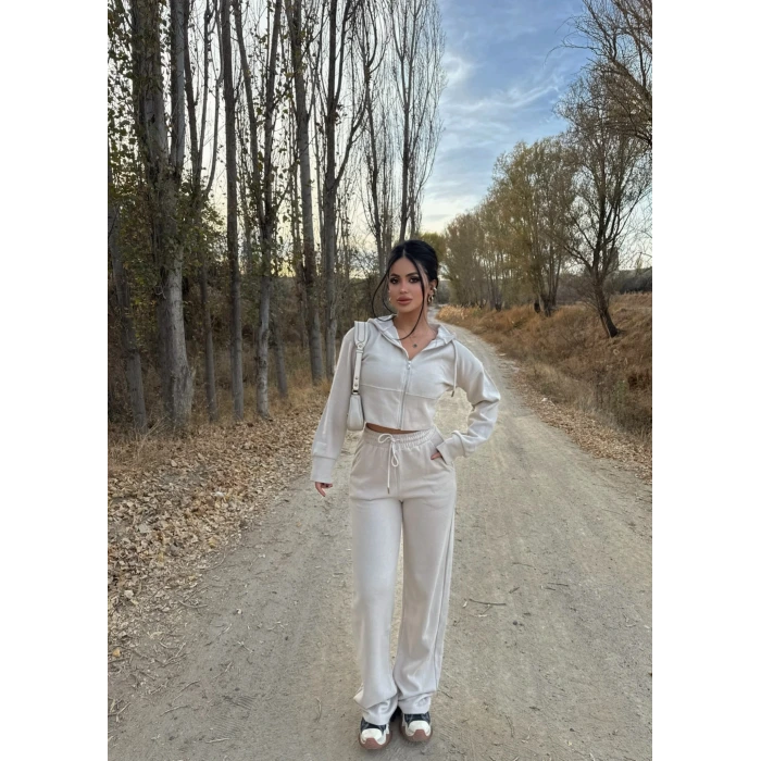 Taş Selanik Kapşonlu Takım